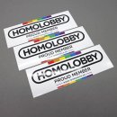 Aufkleber Homolobby (3er-Pack)