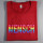 T-Shirt "MENSCH" Digitaldruck maskulin L schwarz
